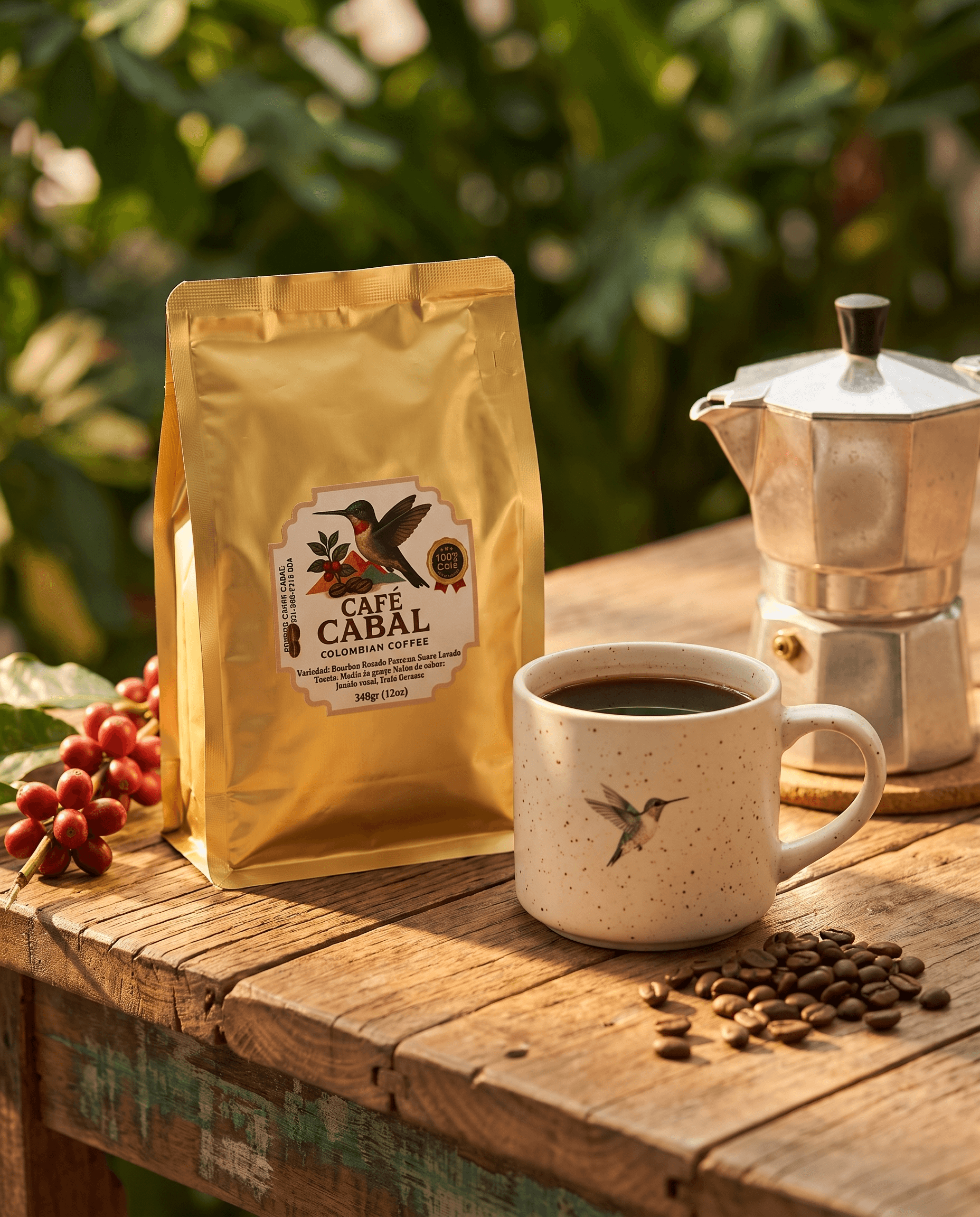 Duo Pack — Café Cabal, café colombiano de origen único.